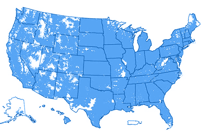 Network Coverage Map